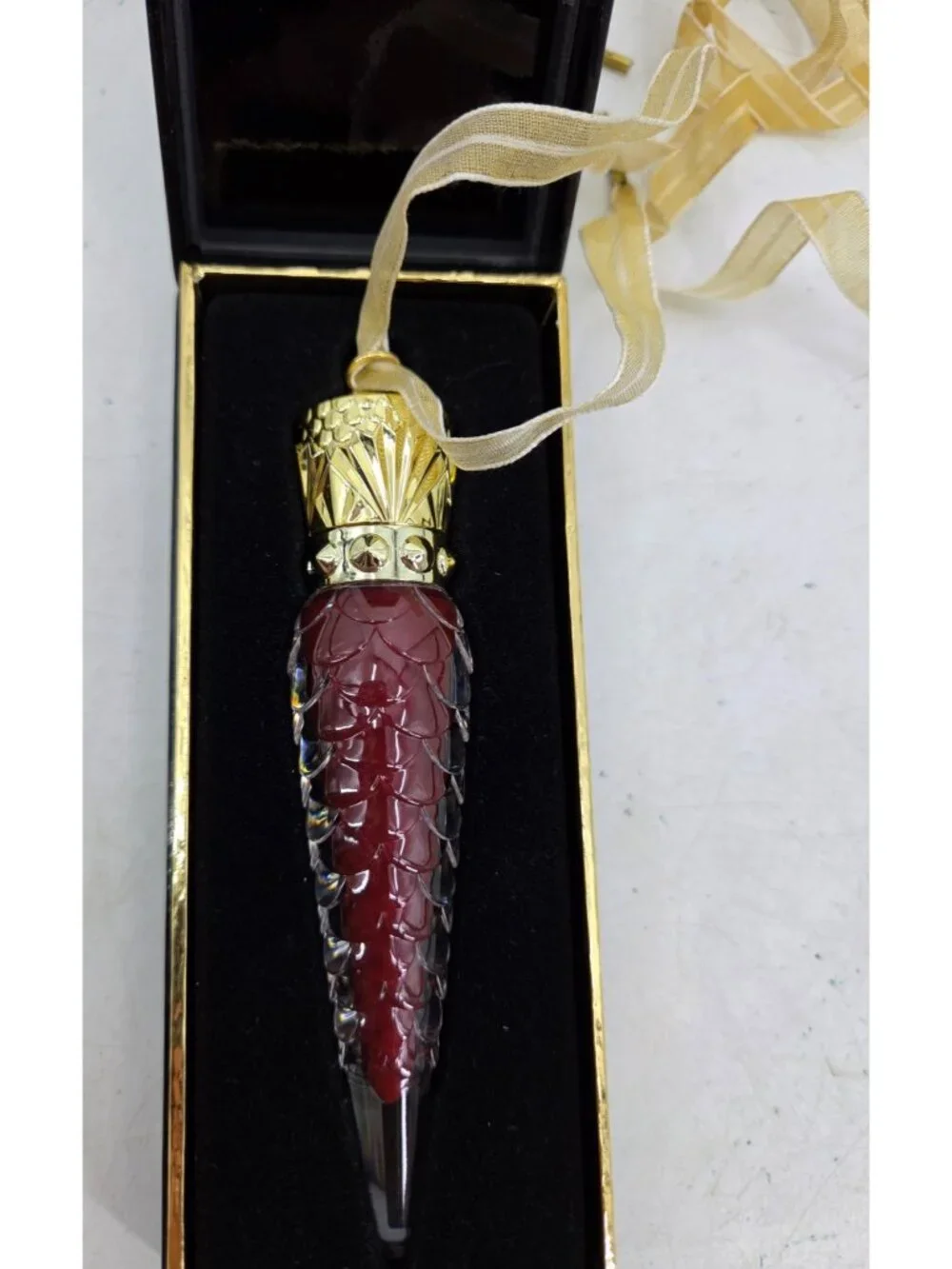 New Christian Louboutin Lip Lacquer Casanovella 402L 0.16 oz.